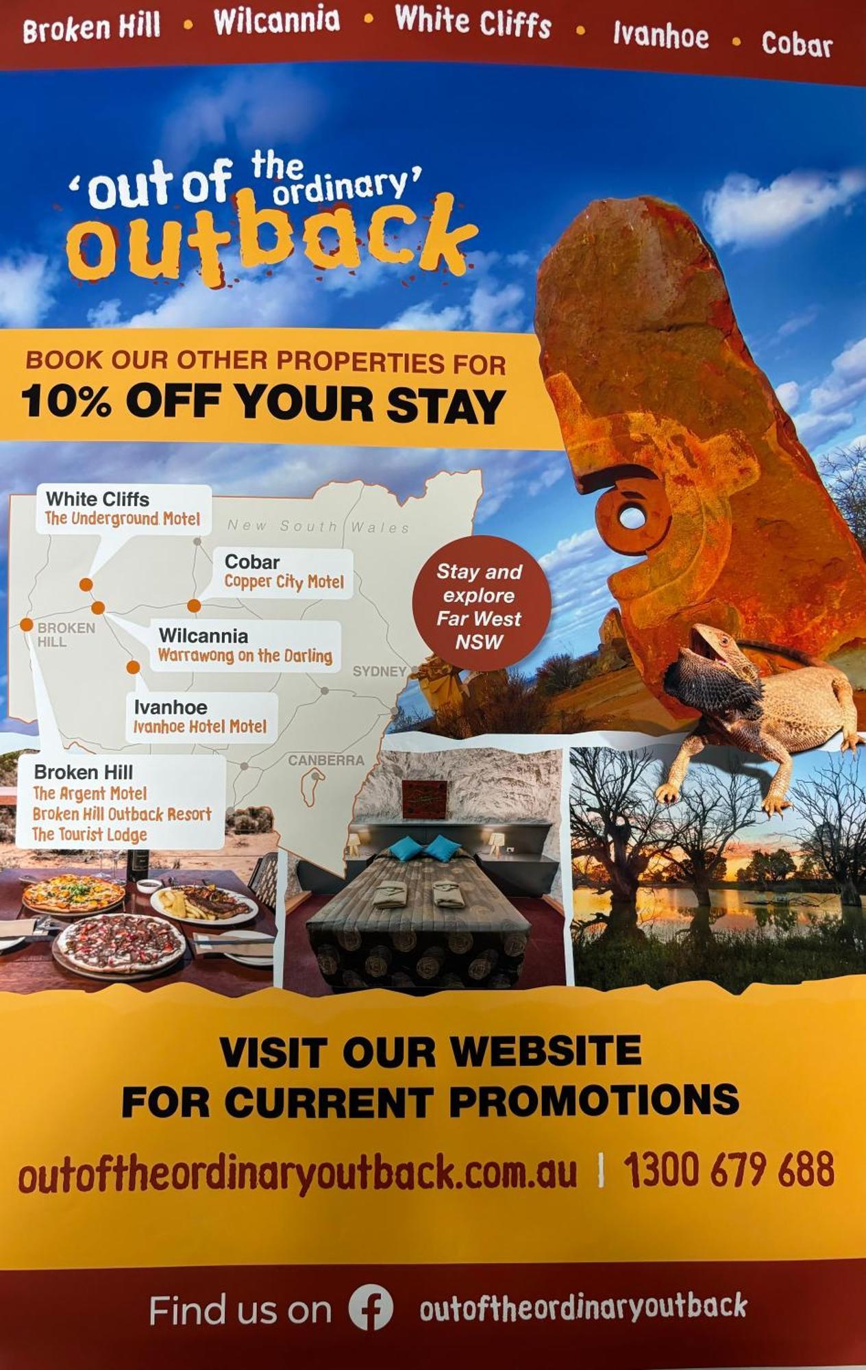 Broken Hill Tourist Lodge Εξωτερικό φωτογραφία